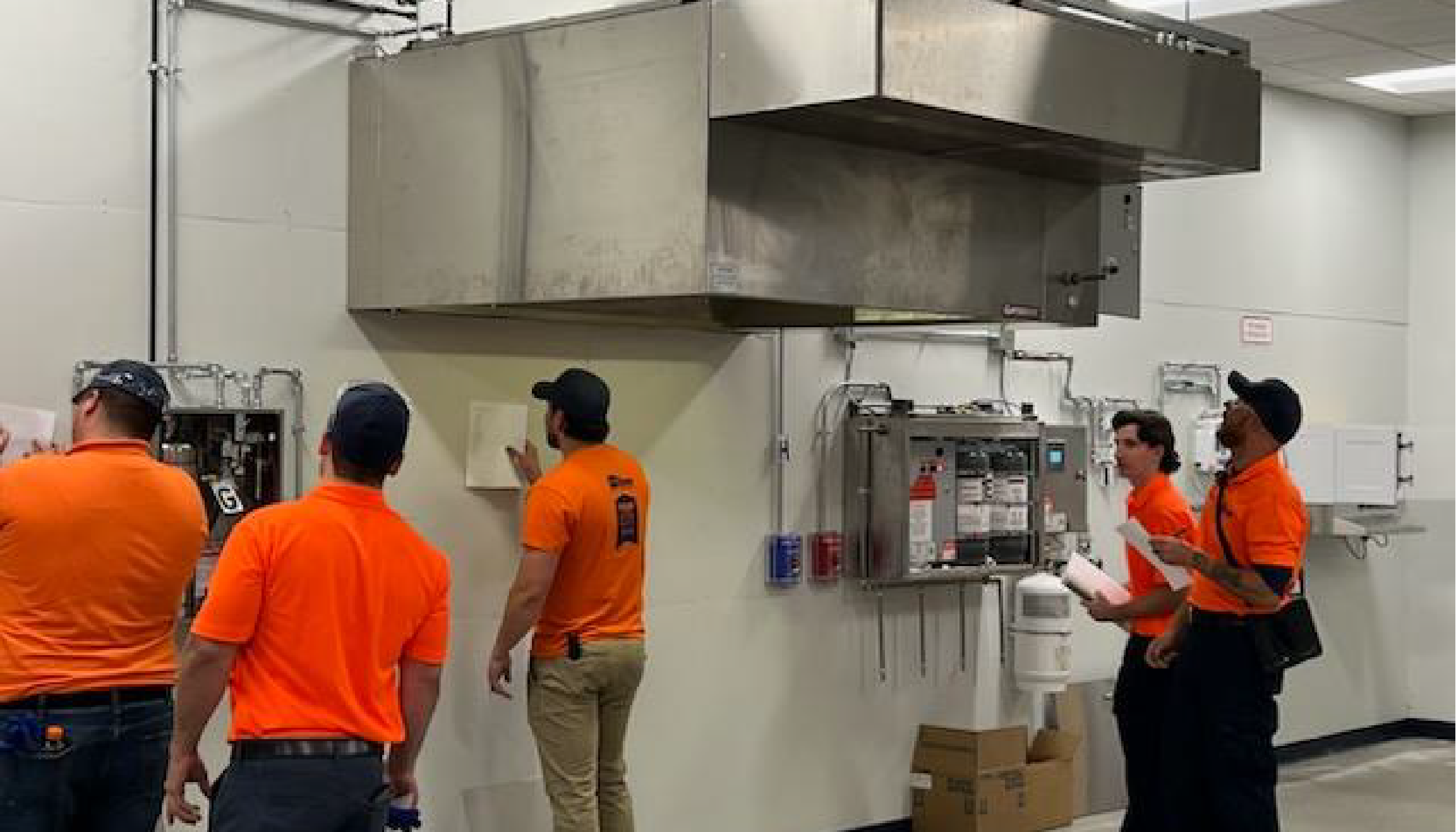 technicians learning at the Silco training center