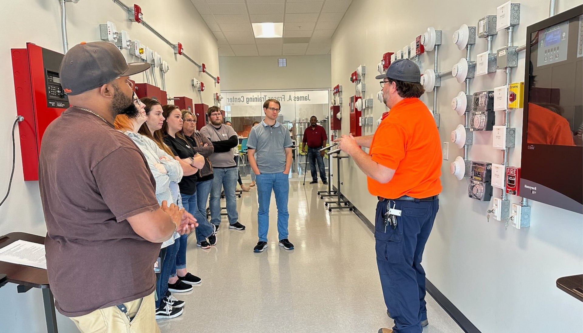 Instruction at the Silco training center